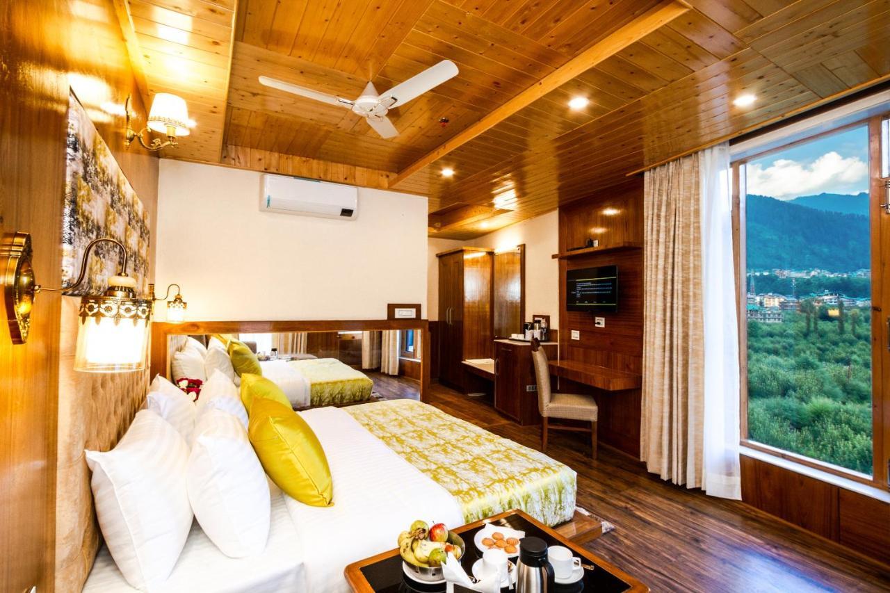 Suryansh Regency Manali Centrally Heated Air Cooled With Private Balconies Manāli Eksteriør bilde