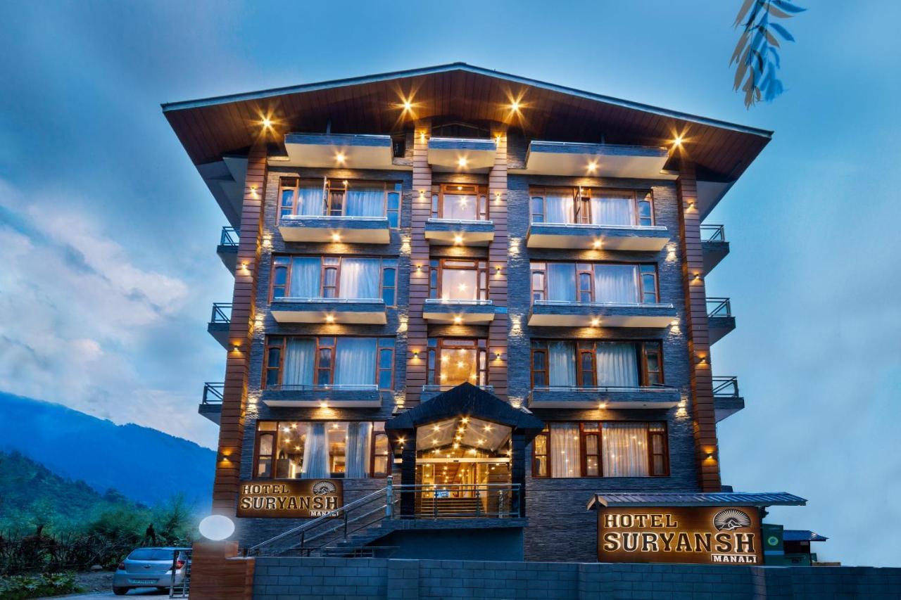 Suryansh Regency Manali Centrally Heated Air Cooled With Private Balconies Manāli Eksteriør bilde