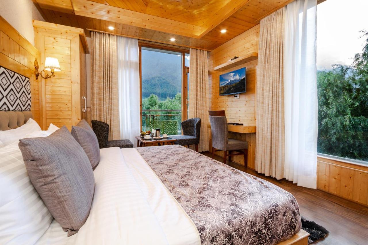 Suryansh Regency Manali Centrally Heated Air Cooled With Private Balconies Manāli Eksteriør bilde